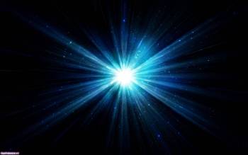 Взрыв сверхновой - космические обои на рабочий стол, , черный, синий, голубой, взрыв