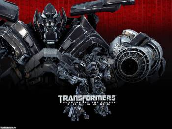 Обои к фильму Трансформеры: Месть падших, , робот, трансформер, красный, серый, металлический