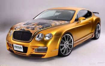 Bentley (Бентли) - авто обои для рабочего стола, , Bentley, Бентли, золотой, авто