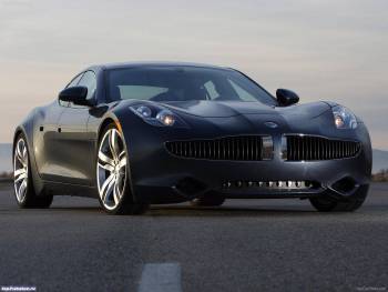 Роскошный черный автомобиль Fisker Karma, обои авто, , авто, черный, дорога, Fisker Karma