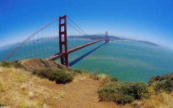 Красивые широкоформатные обои - мост, 2560x1600 пикселей, , мост, вода, голубой
