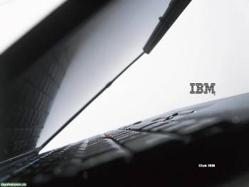 Компьютерные обои - ноутбук IBM, , IBM, ноутбук, черный, монитор, компьютер