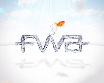 Premium FWA Wallpapers - обои FWA, , рыба, вода, FWA, небо, белый, голубой, оранжевый