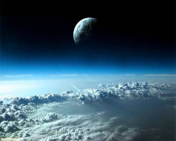 Обои космос, фото космоса 1280x1024 пикселей, , 1280x1024, космос, земля, облака, голубой, синий