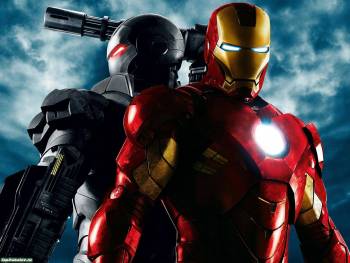 Обои Железный человек 2, большие обои из фильмов, , Железный человек, Iron Man, робот