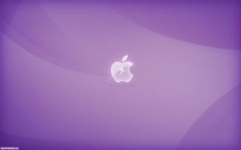Обои Apple скачать бесплатно, , Apple, яблоко, сиреневый, фиолетовый, светлый