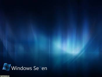 Темно-синие обои Windows 7 для рабочего стола бесплатно, , Windows 7, синий, голубой