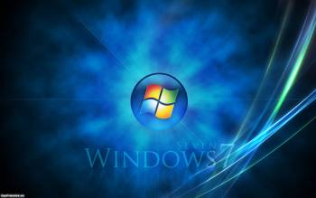 Скачать обои Windows 7 без регистрации, , Windows 7, голубой, синий, полосы