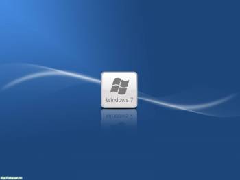Светлые обои для Windows 7, , Windows 7, голубой, полосы