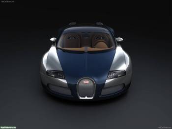 Bugatti Veyron - большие обои авто скачать, , авто, Bugatti Veyron, Бугатти, вид спереди
