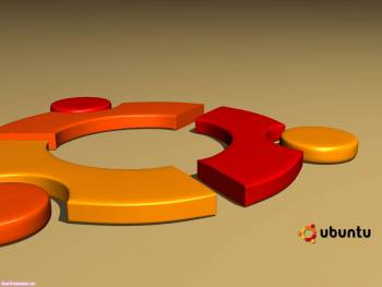 Скачать обои 3D - ubuntu, , 3D, ubuntu