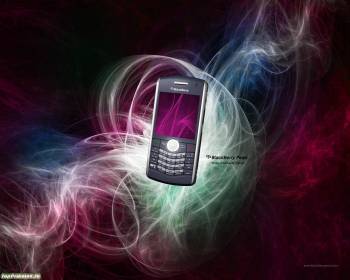 Реклама мобильного телефона - обои, , телефон, абстракция, разноцветный