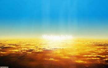 Небеса - широкоформатные обои Windows 7, , Windows 7, небо, облака