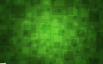 Зеленые абстрактные обои - квадратики, , квадрат, абстракция