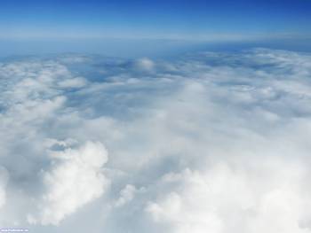 Небесная гладь, фотообои облаков, , облака, фото, высота, полет