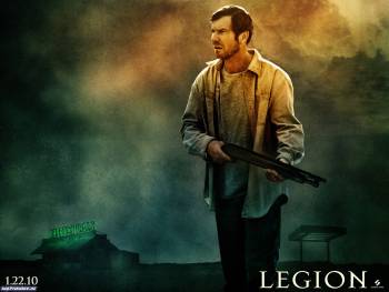 Обои Legion/Легион 2010, , Legion, Легион, кино, фильм, ружье, оружие, мужчина, 2010