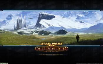 Star Wars Old Republic, обои 1920x1200, игровые обои, , Star Wars, игра, горы