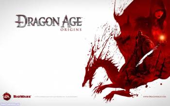 Игровые обои Dragon Age: Origins 1280x800, , Dragon Age, дракон, кровь, игра