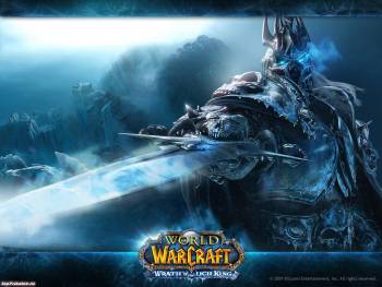 Игровые World of Warcraft обои - рыцарь, , world of warcraft, wow, игра, рыцарь, лед, холод, доспехи, меч