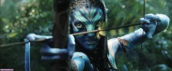Обои к фильму Аватар большого размера, , АВАТАР, Avatar, лук, стрела, персонаж