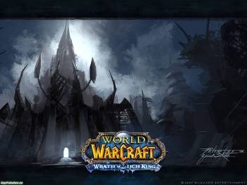 Игровые обои из игры World of Warcraft, обои 1600x1200, , world of warcraft, wow, игра, мрачный, замок