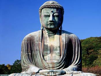 Великий Будда - фото. Размеры: 1600x1200 пикселей, , будда, небо, памятник