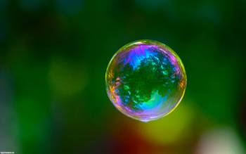 Мыльный пузырь, широкоформатные обои скачать, , пузырь, шар