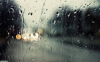 Дождливое настроение, скачать широкоформатные обои, , дождь, настроение, стекло, капли