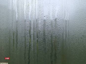 Капельки на стекле - дождливое настроение, обои 1600x1200, , дождь, стекло, капли