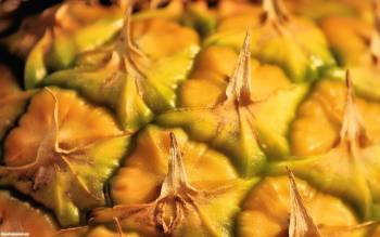 Шкура ананаса - прикольные обои 1920x1200, , ананас, макро, фото