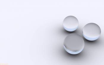 3 стеклянных шара, бесплатные обои, , шар, стекло