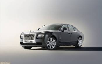 Скачать широкоформатные обои авто Rolls-Royce, , авто, черно-белый, Rolls-Royce