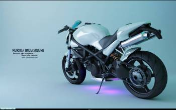 3D модель мотоцикла, скачать обои с мотоциклами, , мотоцикл, 3D