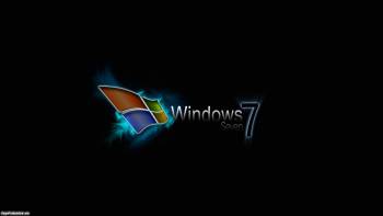 Windows 7 широкоформатные обои 1920х1080, , лого, Windows 7