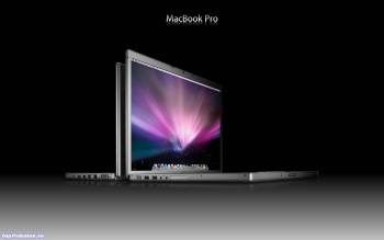Скачать обои - симпатичный MacBook в сером корпусе, , MacBook, ноутбук, компьютер