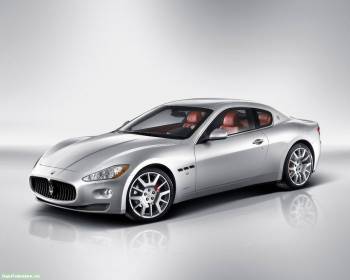 Скачать обои Maserati GranTurismo Coupe, , купе, Maserati, авто, серебристый