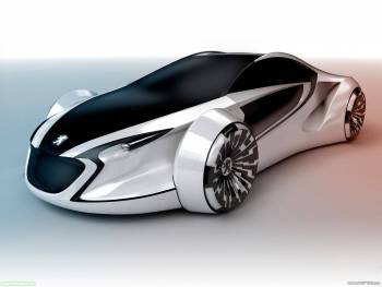 Футуристический концепт автомобиля Peugeot, обои авто, , концепт, авто, Peugeot