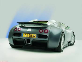 Большие обои авто Bugatti 1600х1200 пикселей, , авто, вид сзади, Bugatti