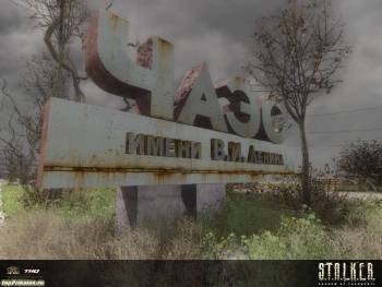 ЧАЭС - игровые обои STALKER, , ЧАЭС, игра, Чернобыль, STALKER, мрачный