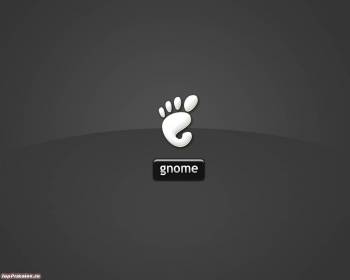 gnome обои, черно-белые обои gnome, , gnome, черно-белый