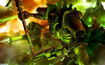 Обои Warhammer 40000: Down of War, , Warhammer 40000, игра, робот, персонаж