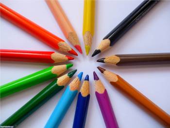 Макро-фото разноцветных карандашей, обои 1920х1440, , карандаш, разноцветный, макро, фото