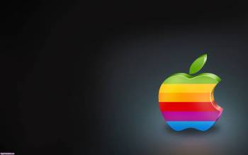 Яркие и красочные обои Apple, , Apple, яблоко, разноцветный