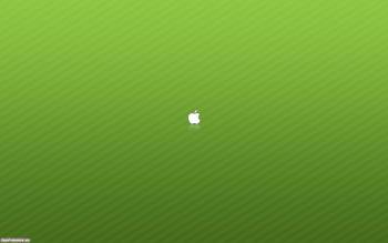 Широкоформатные зеленые обои Apple, , Apple, зеленый