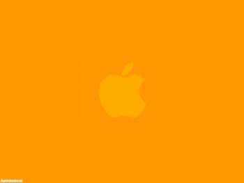 Яркие оранжевые обои для Apple, обои 1600х1200 пикселей, , Apple, яркий, оранжевый