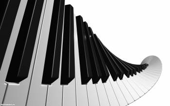 Клавиши рояля - музыкальные обои 1600x1200 пикселей, , клавиши, рояль, музыка
