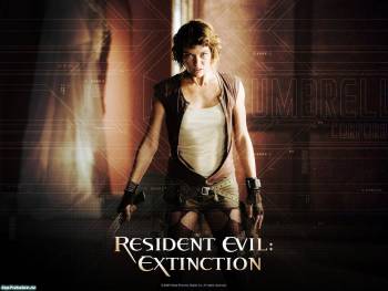 Обои к фильму Resident Evil: Extinction 1600х1200, , Resident Evil: Extinction, фильм