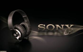 Sony - обои на рабочий стол, , Sony, музыка, наушники