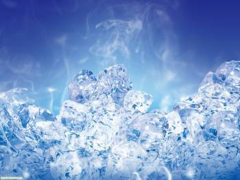 Дым от кубиков льда - обои на рабочий стол, , дым, лед, кубики, холод