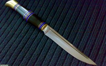 Нож ручного изготовления, широкоформатные обои 1920х1200, , нож, вручную, фото, оружие, холодное оружие, клинок, острый, сталь